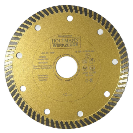 Tarcza diamentowa 125mm Turbo Slim 1,2 mm